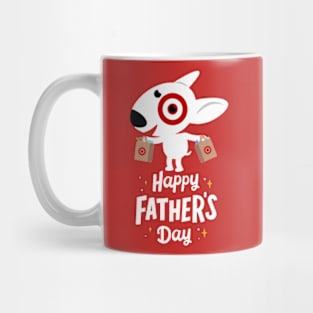 Happy Father Day Bullseye Team Member Mug